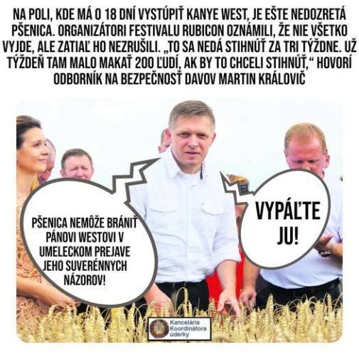 Zbytočné podporovanie konfliktu...